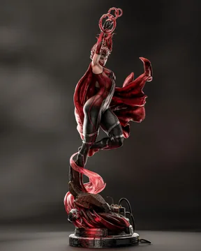 Scarlet Witch Sculpture thumbnail 2