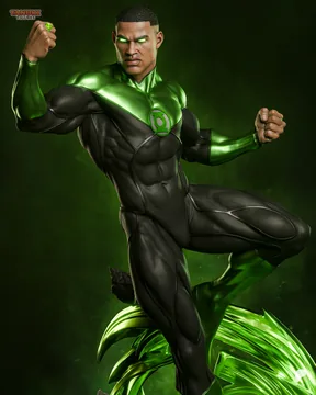 Green Lantern Sculpture thumbnail 5