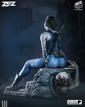 Jill Valentine Sculpture thumbnail 2