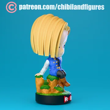 Android 18 Chibi thumbnail 5