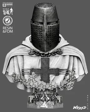 Robert de SablÃ© Portrait Bust thumbnail 3