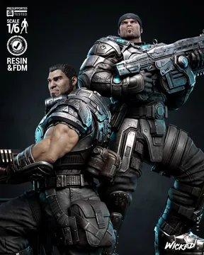 Gears of Wars Diorama thumbnail 5