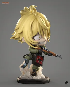 Tanya Degurechaff Chibi thumbnail 4