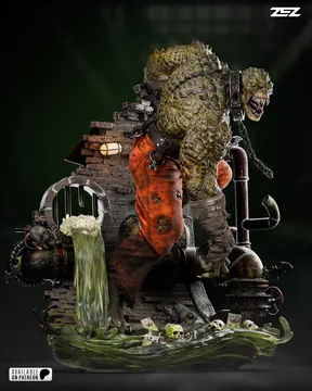 Killer Croc Sculpture thumbnail 5