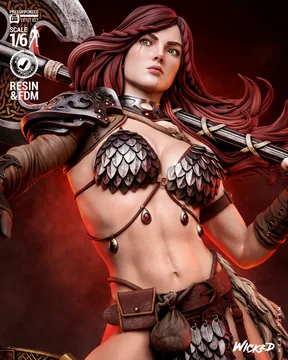 Red Sonja Sculpture thumbnail 5