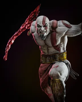 Kratos Sculpture thumbnail 5