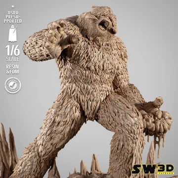 Wampa Sculpture thumbnail 2
