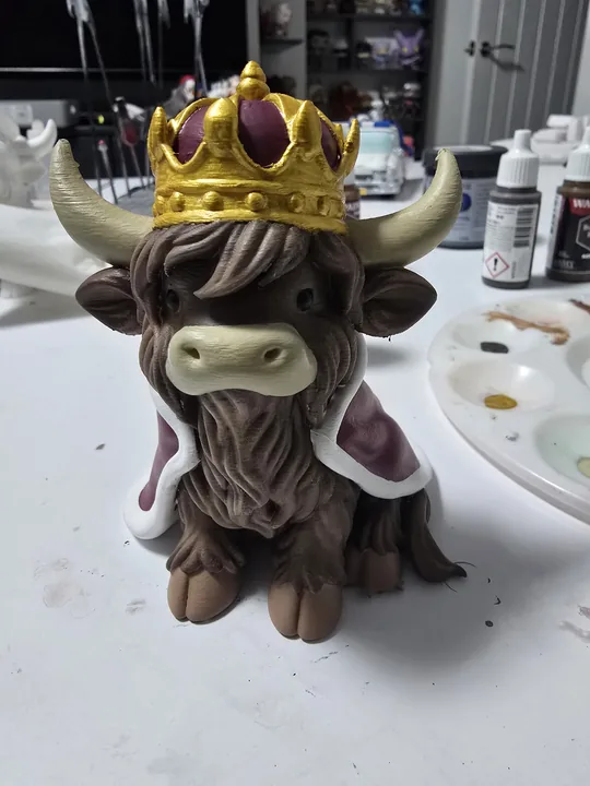King Highland Cow