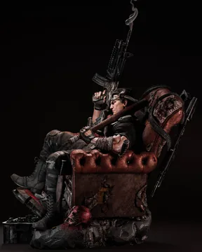 Punisher Sculpture thumbnail 4