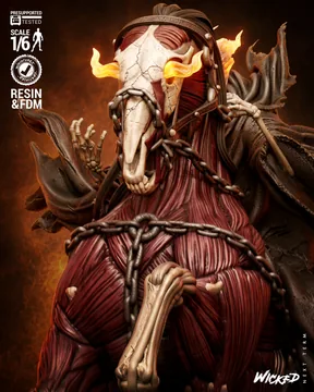 Ghost Rider Caleb Sculpture thumbnail 5