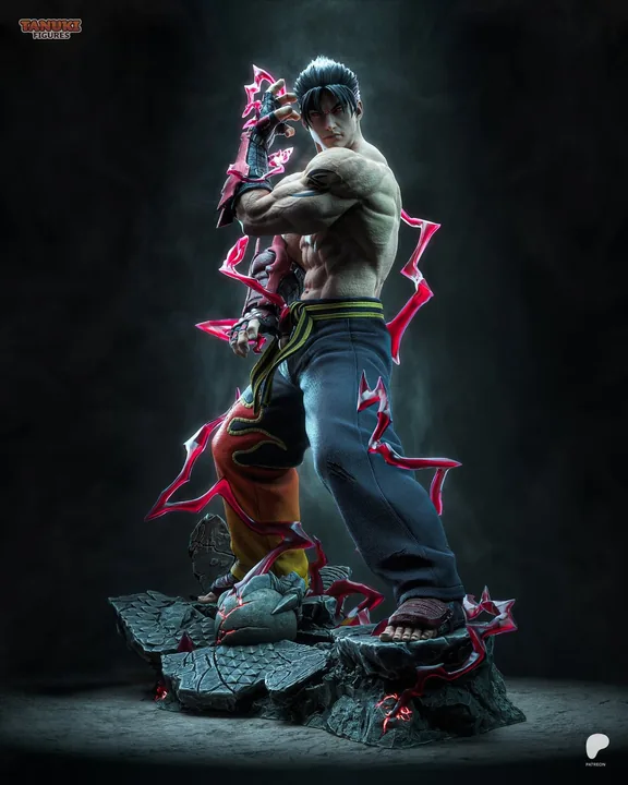 Jin Kazama Sculpture