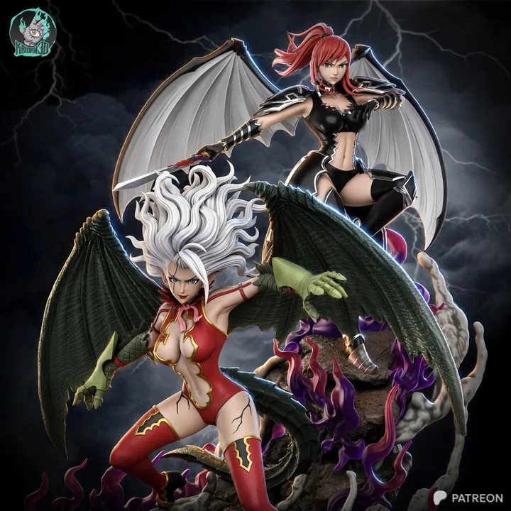 Erza x Mirajane Diorama