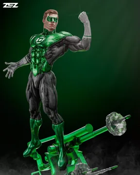 Green Lantern Sculpture thumbnail 2