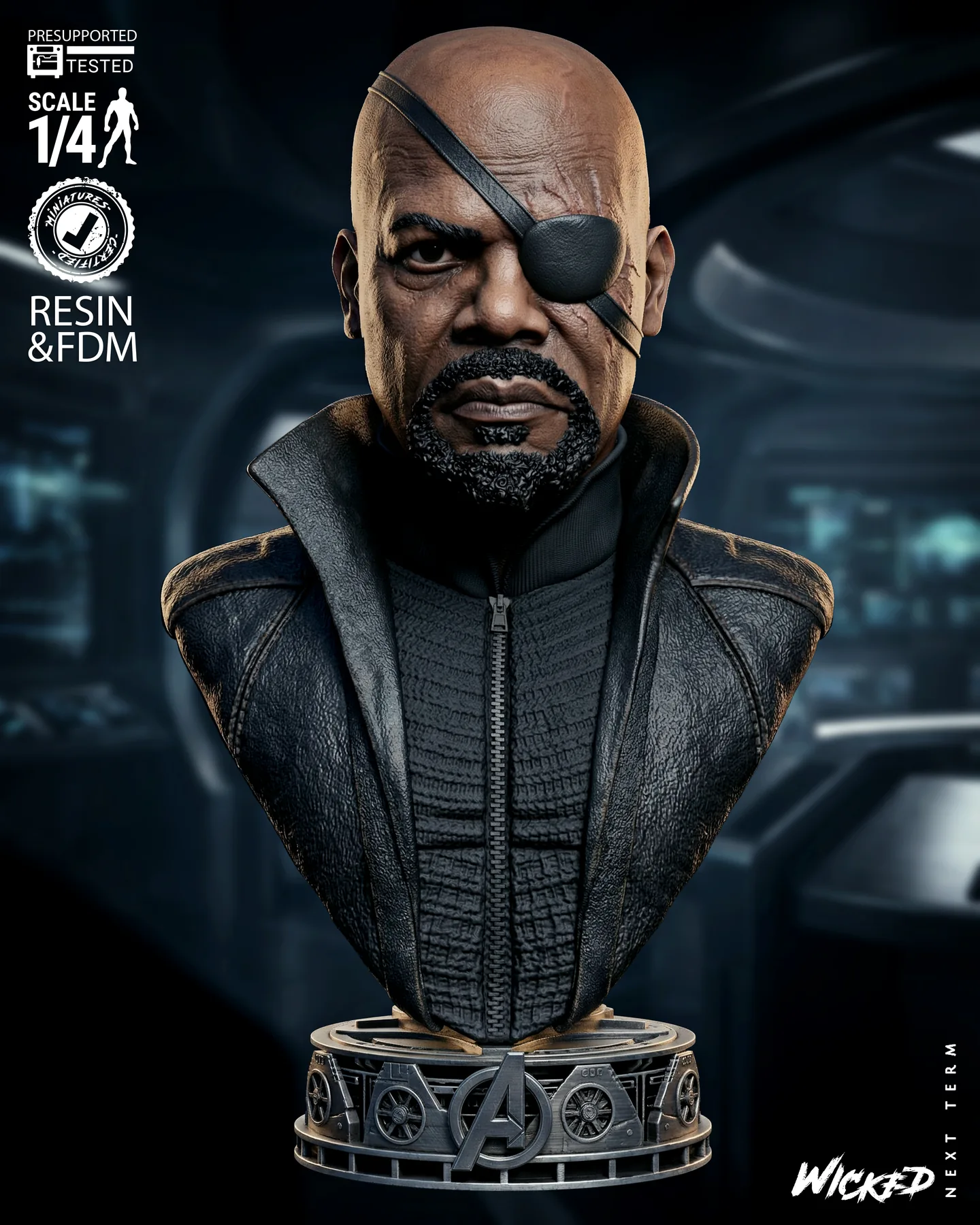 Nick Fury Bust
