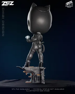 Catwoman Chibi thumbnail 3