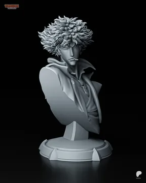 Spike Spiegel Bust thumbnail 2