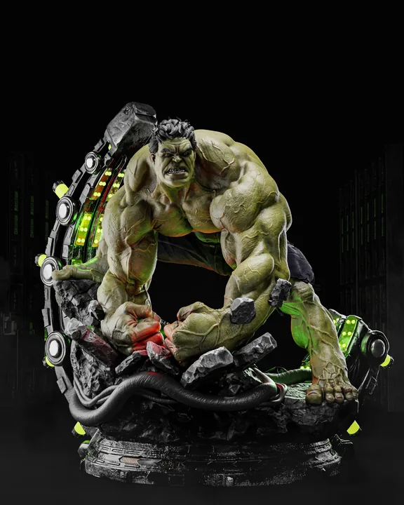 Hulk Sculpture