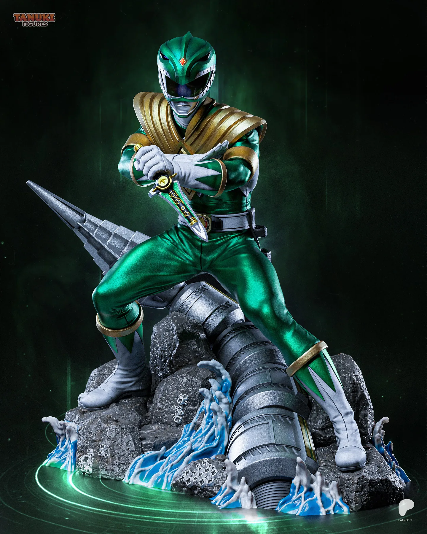 Green Ranger Sculpture