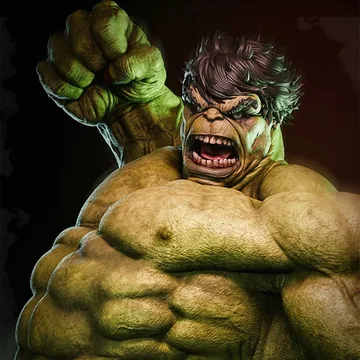 Hulk Sculpture thumbnail 2