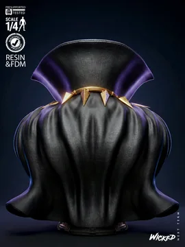 Black Panther Bust thumbnail 5