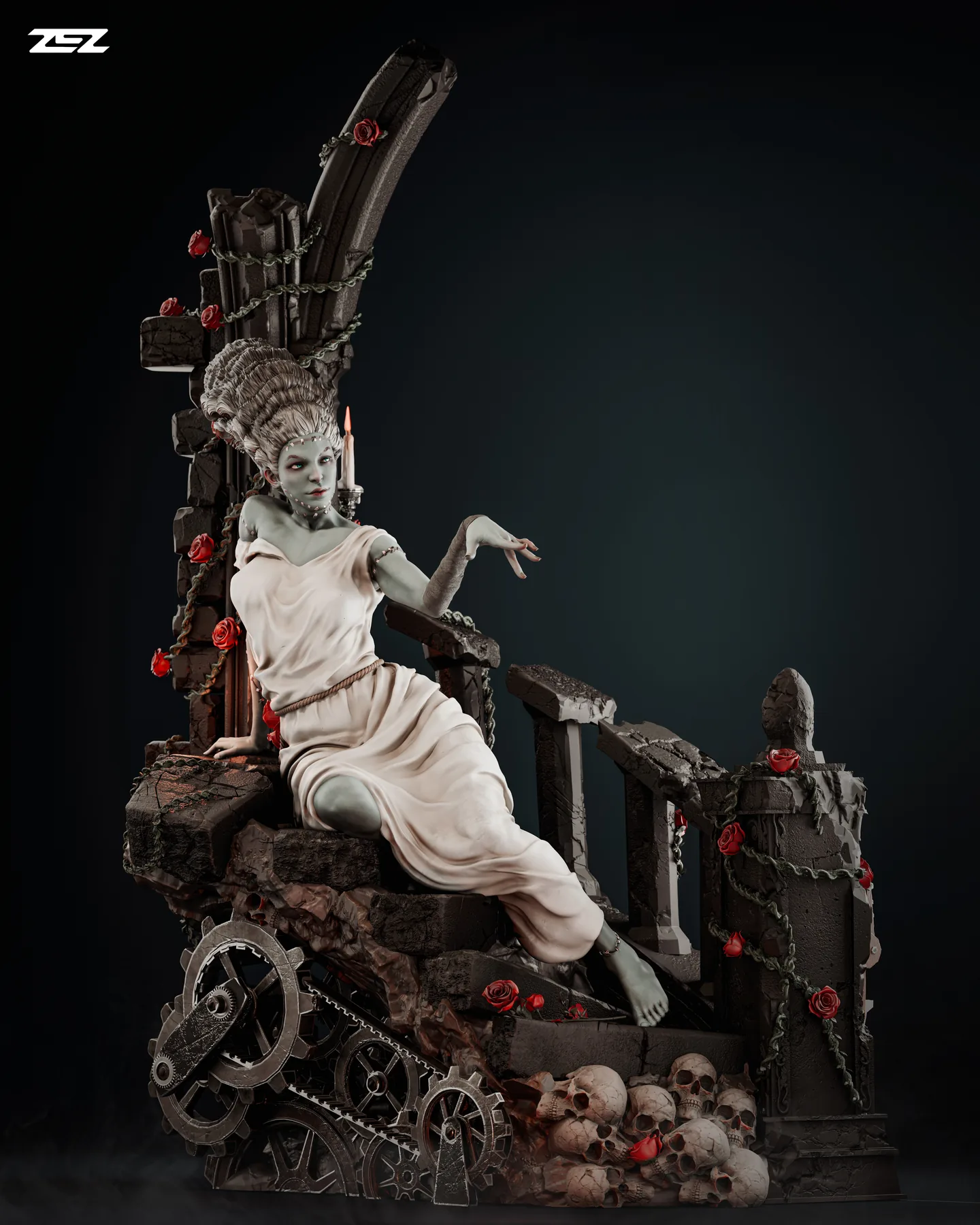 Frank Bride Sculpture