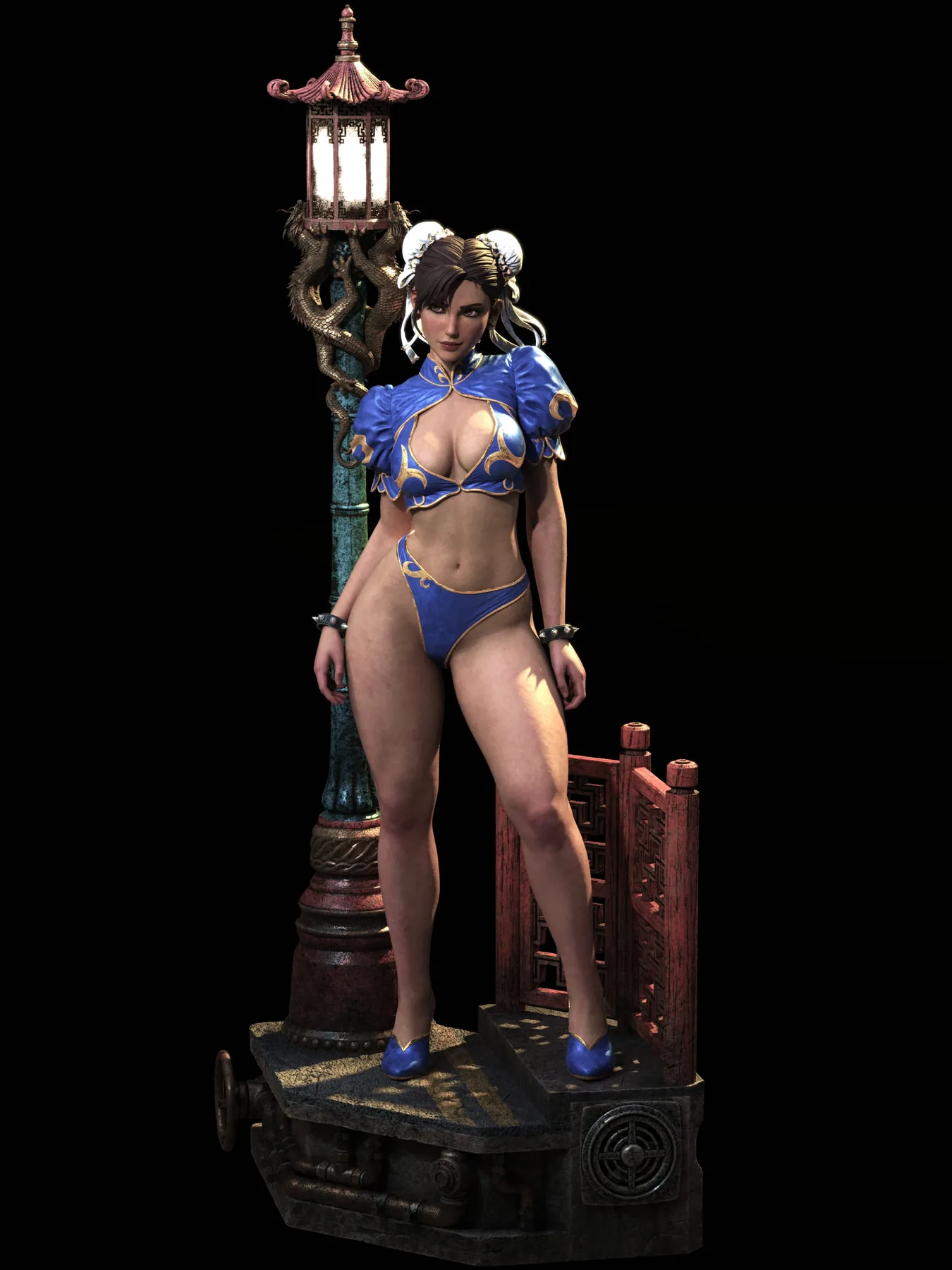 Chun-Li Sculpture