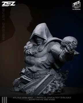 Dr Doom Bust thumbnail 2