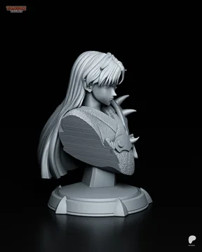 Sesshomaru Bust thumbnail 4