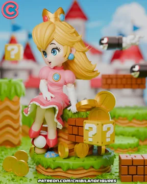 Princess Peach Chibi thumbnail 2