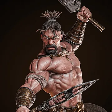 Killmonger Sculpture thumbnail 2