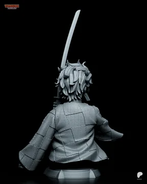 Tanjiro Bust thumbnail 4
