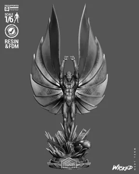 Darkhawk Sculpture thumbnail 2