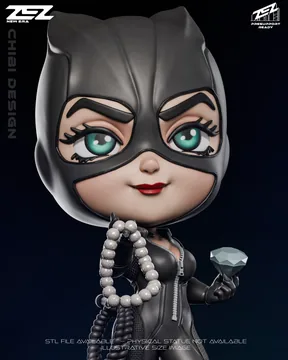 Catwoman Chibi thumbnail 6