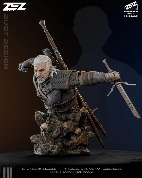 Geralt Bust