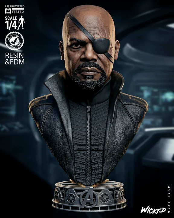 Nick Fury Bust
