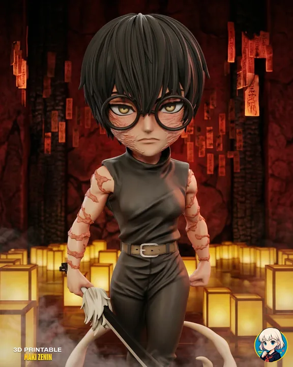 Maki Zen'in Chibi