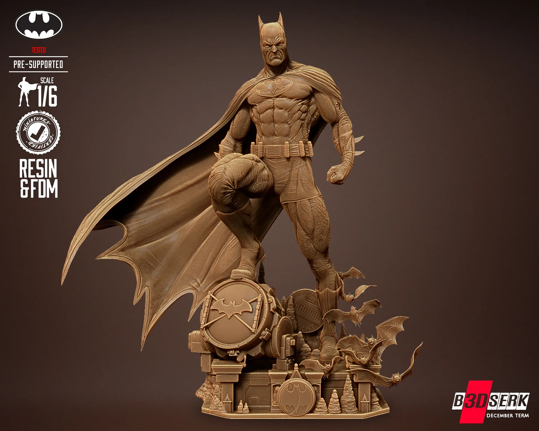 Batman Sculpture