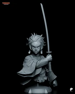 Tanjiro Bust thumbnail 2