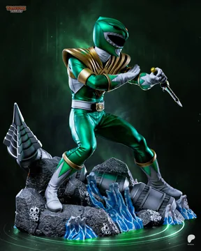 Green Ranger Sculpture thumbnail 3