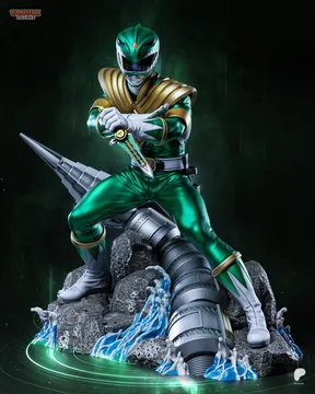 Green Ranger Sculpture thumbnail 1