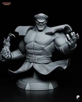 M. Bison Bust thumbnail 1