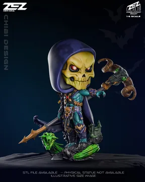 Skeletor Chibi thumbnail 6
