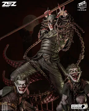 Batman Who Laughs Sculpture thumbnail 2