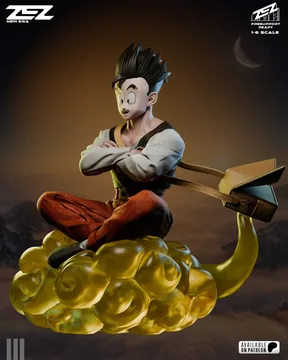 Gohan Sculpture thumbnail 2