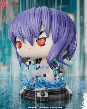 Motoko Kusanagi Chibi thumbnail 2