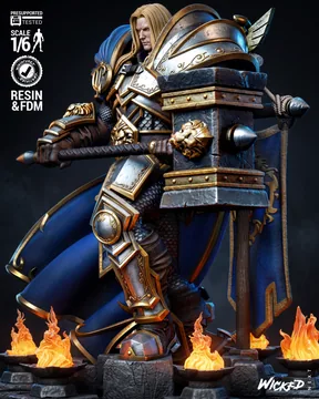 Arthas Sculpture thumbnail 2