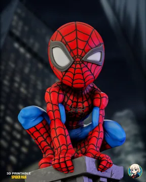 Spiderman Chibi thumbnail 1