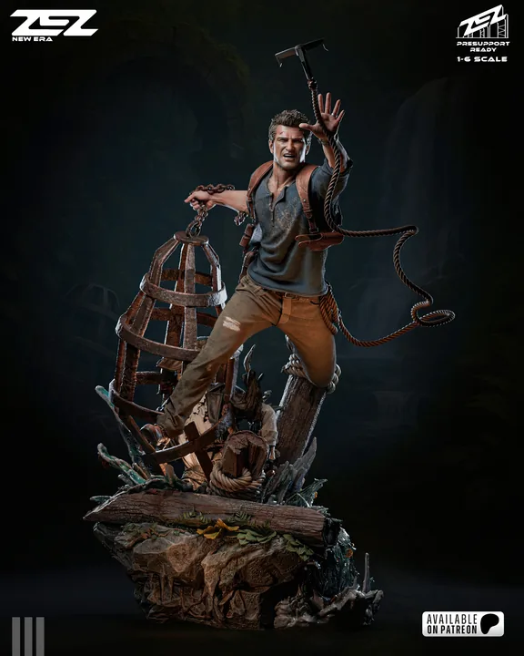 Nathan Drake Sculpture