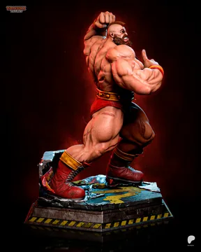 Zangief Sculpture thumbnail 2