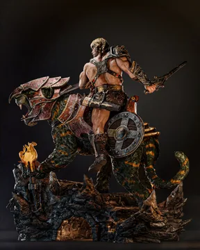 He man Sculpture thumbnail 3